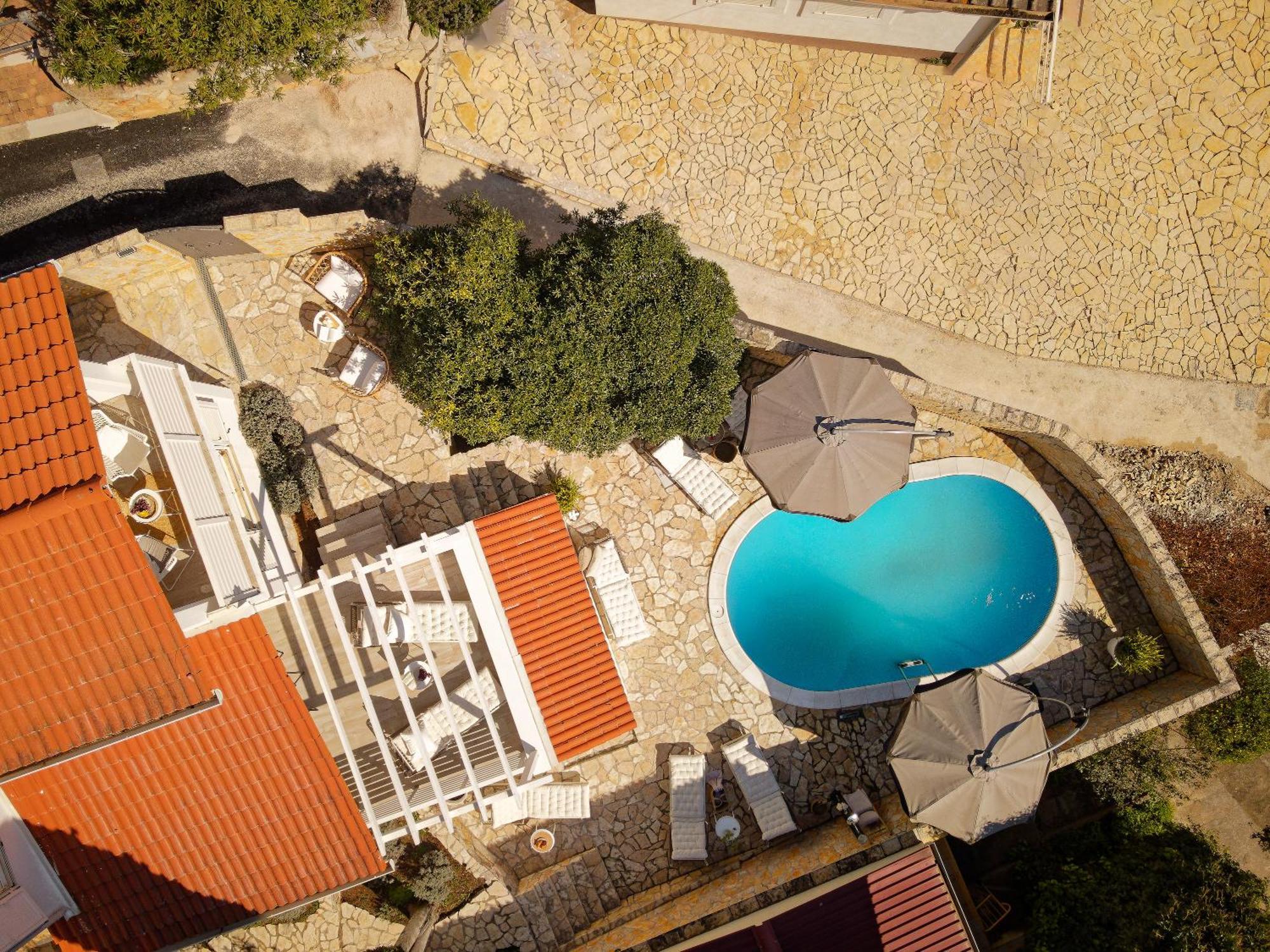 Villa Hvar With Pool Vrboska Exterior foto